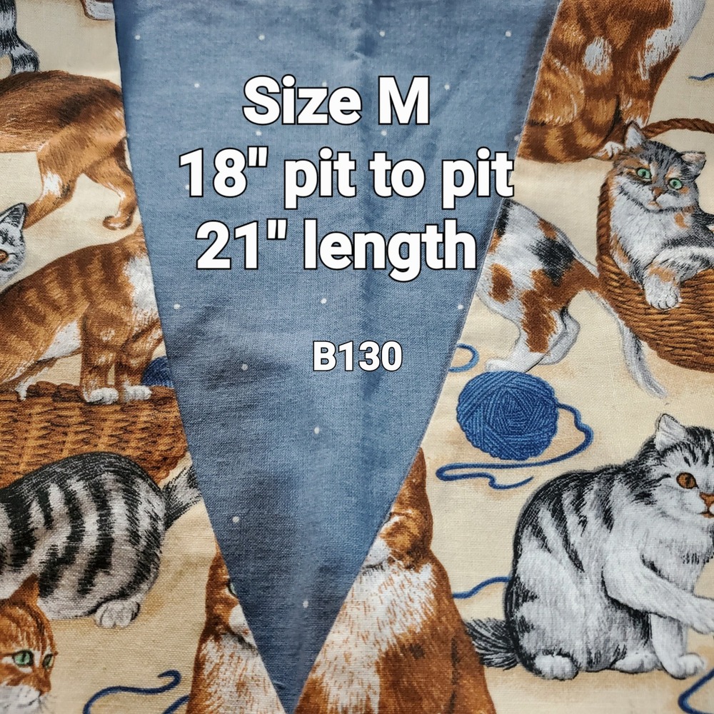Cat Lovers Graphic Print Whimsical Vest Retro Crazy Cat Lady Size M Grandmacore - Picture 3 of 3